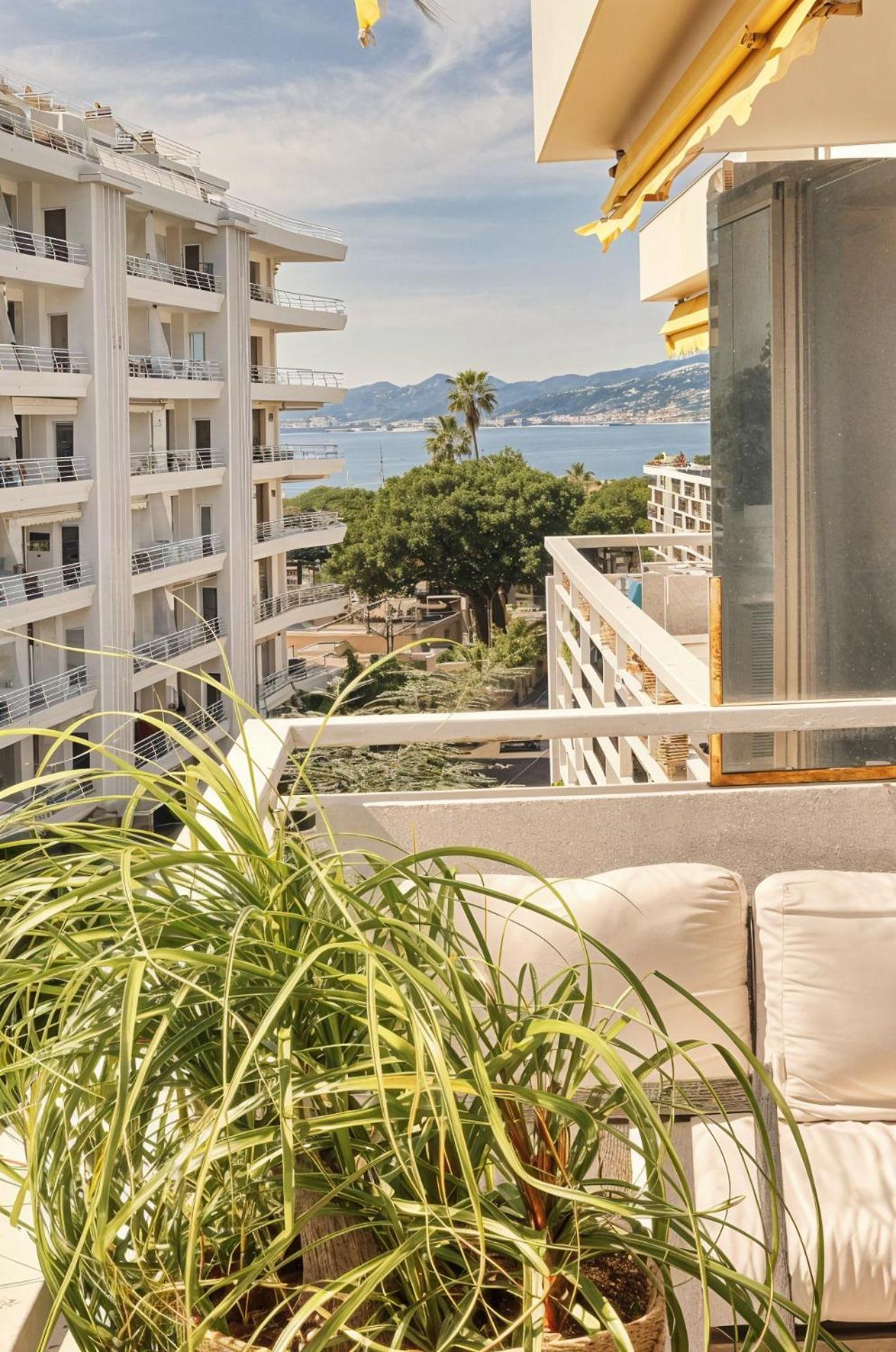 Frgk "Etoile Du Sud Terrasse Vue Mer Palm Beach" Κάννες Εξωτερικό φωτογραφία
